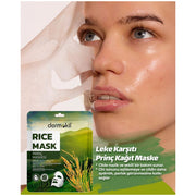 Dermokil Rice Sheet Mask 20g | Hydrating & Brightening Face Mask Skin Care