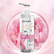 Dermokil Rose Water Facial Gel 200ml | Hydrating & Pore Refining Face cleanser