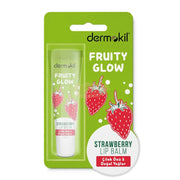 Dermokil Strawberry Lip Balm 15ml | Moisturizing & Soft Lips Lip Balm