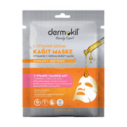 Dermokil Vitamin C Serum & Clay Sheet Mask 23g | Brighten Skin Skin Masks