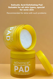 MONDSUB Salicylic Acid Exfoliating Pads 60pcs | Acne