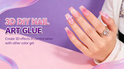 Vicovi Clear 3-in-1 3D Sculpture Gel #02 | No Wipe | 15ml