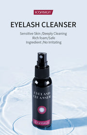 ICONSIGN Eyelash Cleanser 60ml | Deep Clean & Makeup Removal