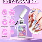 Vicovi Clear Blooming Gel 15ml | Marble Nail Art UV Gel