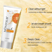 MONDSUB Vitamin C Facial Cleanser 100ml | Brightening & Lifting