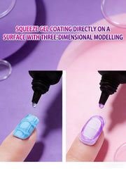 Vicovi Clear 3-in-1 3D Sculpture Gel #02 | No Wipe | 15ml