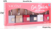 VICOVI CJ6S-A Gel Polish Set | 6×15ml | HEMA & TPO-Free
