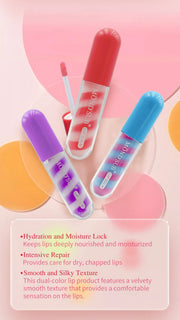 MONDSUB Watermelon & Cherry 2-in-1 Vegan Lip Balm & Sleeping Mask