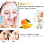 MONDSUB Vitamin C Facial Cleanser 100ml | Brightening & Lifting