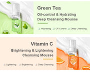 MONDSUB Strawberry Cleansing Mousse 120ml | Hydrating & Tendering