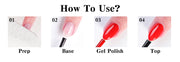 VICOVI CJ6S-A Gel Polish Set | 6×15ml | HEMA & TPO-Free