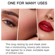 MONDSUB 2-in-1 Jelly Blush Stick #01 Hibiscus Red | Cheek & Lip