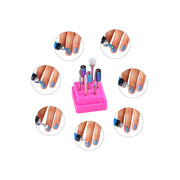 7pcs Nail Drill Bit Set with Storage Holder | DH 05