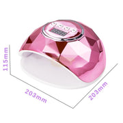 Diamond Design UV LED Nail Lamp 86W | Purple UV Lamp