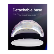 Diamond Design UV LED Nail Lamp 86W | Silver UV Lamp