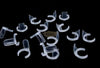 Display Clips for Nail/Gel Polish Bottle Clear (50 per pack) Nail Accessories