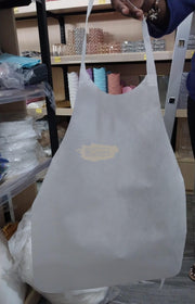 Disposable Apron | White salon accessories