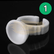 Disposable Glue/Pigment Ring Cup with 2 Slots - Big 1 Ring Glue Holder