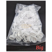 Disposable Glue/Pigment Ring Cup with 2 Slots - Big Glue Holder