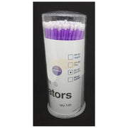 Disposable Micro Brushes Applicators for Eyelash Extension (100 pieces per box) | Blue PP-901 Regular Lash Extension