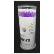 Disposable Micro Brushes Applicators for Eyelash Extension (100 pieces per box) | Green PP-902 Fine Lash Extension