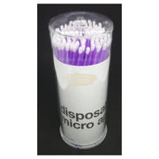 Disposable Micro Brushes Applicators for Eyelash Extension (100 pieces per box) | Green PP-902 Fine Lash Extension