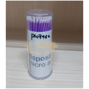 Disposable Micro Brushes Applicators for Eyelash Extension (100 pieces per box) | Green PP-902 Fine Lash Extension