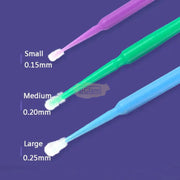 Disposable Micro Brushes Applicators for Eyelash Extension (100 pieces per box) Lash Extension Accessories