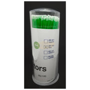 Disposable Micro Brushes Applicators for Eyelash Extension (100 pieces per box) | Pink- Medium Lash Extension