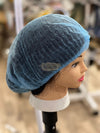 Disposable Non-Woven Bouffant Cap Hair Net - Blue