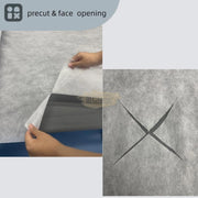 Disposable Non-Woven Massage Bed Sheet with Face Hole 80*180cm Disposable Bed Sheet