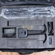 Double Arms Dimmable LED Cosmetic Lamp with Phone Clip & Tripod Floor Lamp