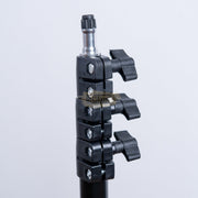 Double Arms Dimmable LED Cosmetic Lamp with Phone Clip & Tripod Floor Lamp