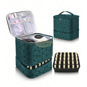 Double Decker Nail Polish Travel Bag (holds 30 bottles) Nail Polish Case