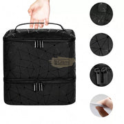 Double Decker Nail Polish Travel Bag (holds 30 bottles) Nail Polish Case