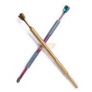 Double-Headed Horseshoe Cuticle Steel Pusher manicure tools