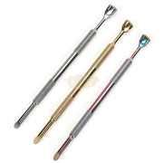 Double-Headed Horseshoe Cuticle Steel Pusher manicure tools