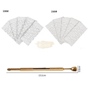 Double-Headed Horseshoe Cuticle Steel Pusher manicure tools