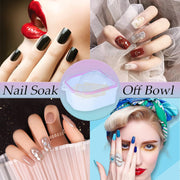 Double Layer Manicure Soaker Bowl Nail Art Tool