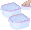 Double Layer Manicure Soaker Bowl Nail Art Tool