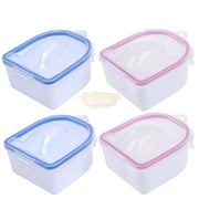 Double Layer Manicure Soaker Bowl Nail Art Tool