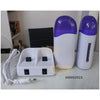 Double Roll-On Wax Heater | Blue | On/Off Button Front Wax Heater