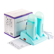 Double Roll-On Wax Heater - Mint Green Wax Heater
