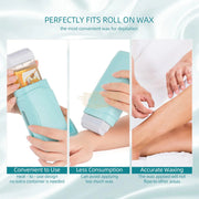 Double Roll-On Wax Heater - Mint Green Wax Heater
