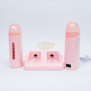 Double Roll-On Wax Heater - Pink Wax Heater