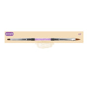 Double Sided Nail Art Brush Available in 3 sizes Purple No 4 Nail Art Tool