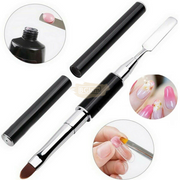 Double Sided PolyGel Brush and Picker Nail Art Brush
