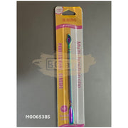 Double-Sided Rainbow Cuticle Pusher & Nail Cleaner - 4 manicure tools