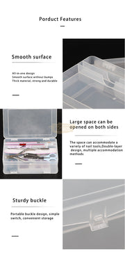 Double Sided Storage Box (Box only. Tools not included) Storage Containers