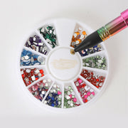 Double-Sided Wax Head Rhinestone Picker & Dotting Pen | Multi-Color Nail Art Tool